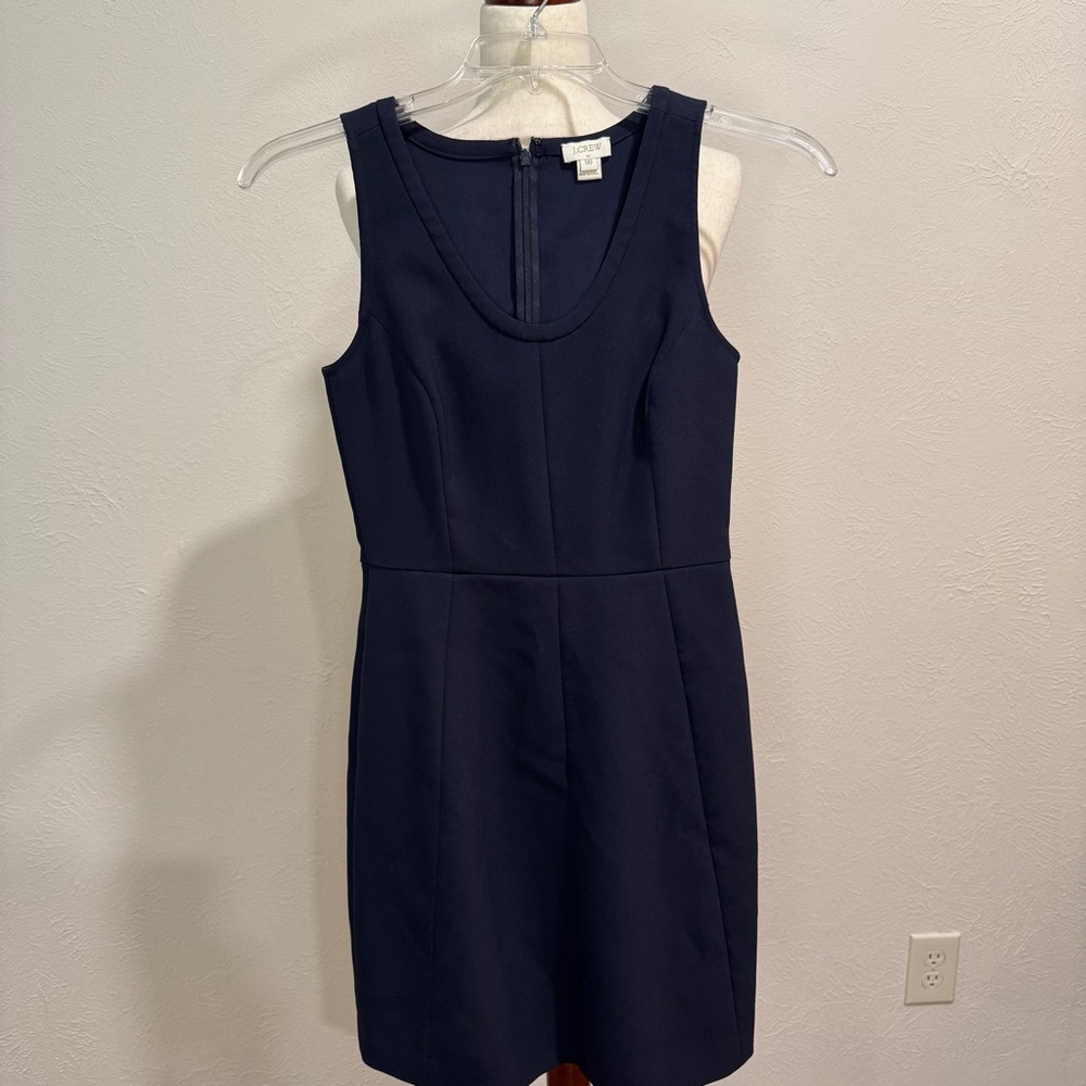 J. Crew Navy Blue Mini Dress